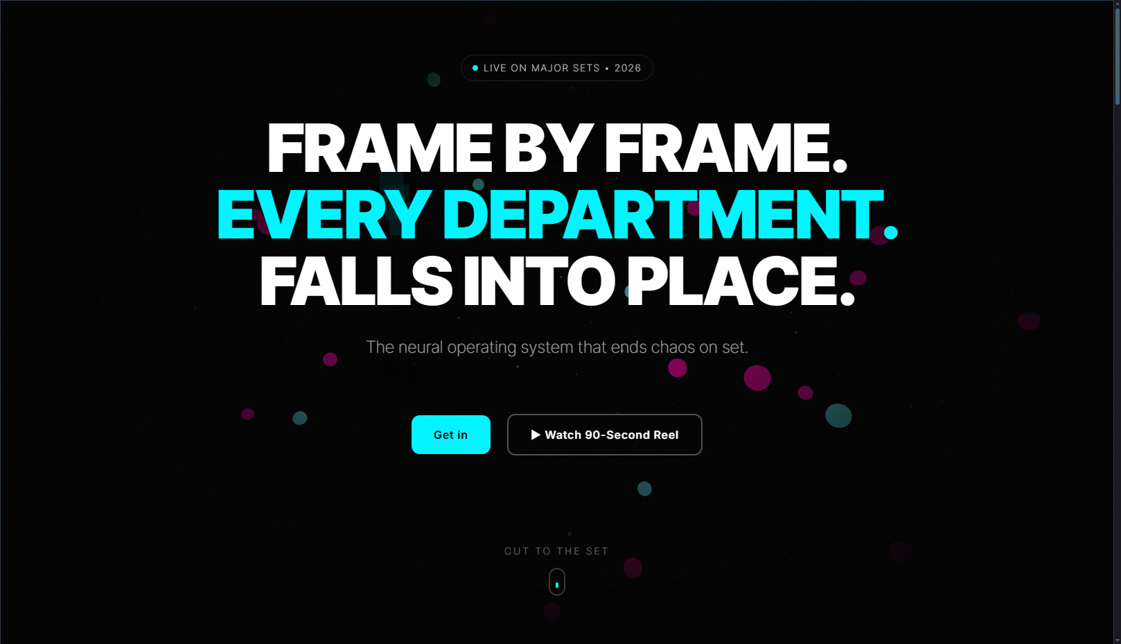 NeuroSett – Neural OS for Film & TV